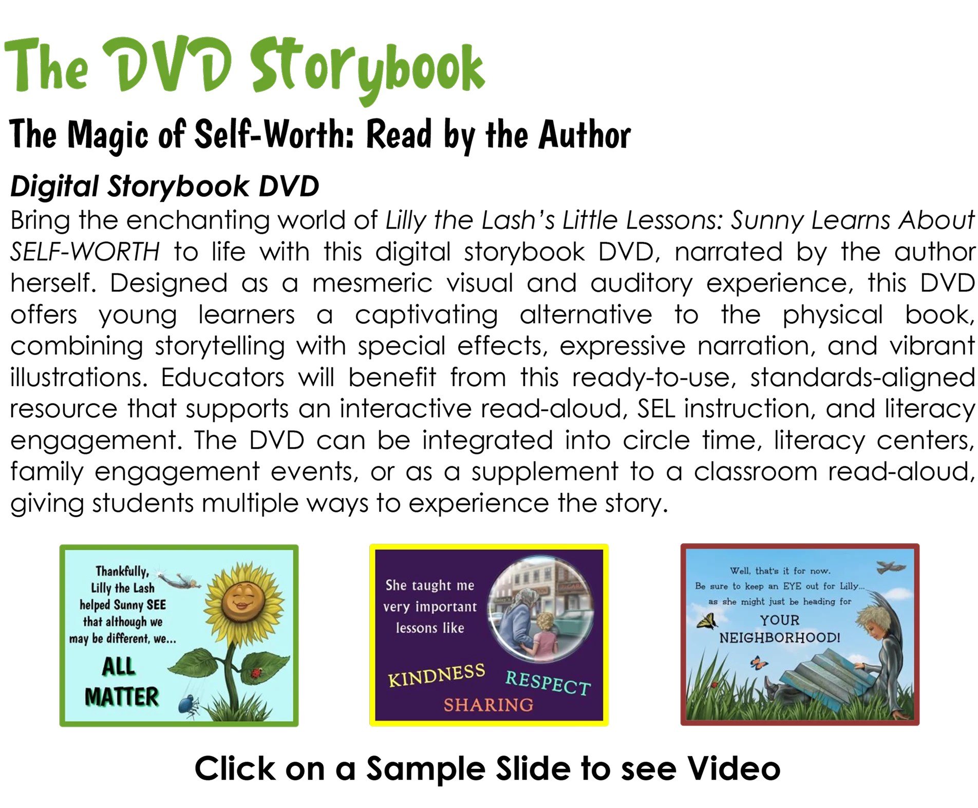 Digital Storybook DVD