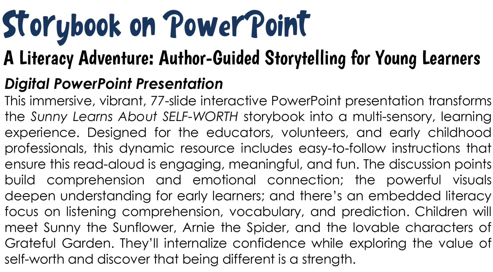 Storybook PowerPoint Presentation